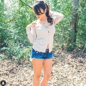 True Religion Cutoffs